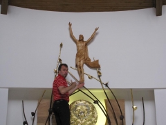 Fotografia: Socha Pána Ježiša v Dom nádeje (6/2014)
