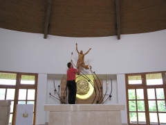 Fotografia: Socha Pána Ježiša v Dom nádeje (6/2014)