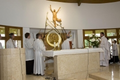Fotografia: Požehnanie sochy Pána Ježiša - Dom nádeje 15.6.2014