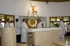 Fotografia: Požehnanie sochy Pána Ježiša - Dom nádeje 15.6.2014
