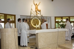 Fotografia: Požehnanie sochy Pána Ježiša - Dom nádeje 15.6.2014