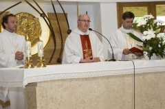 Fotografia: Požehnanie sochy Pána Ježiša - Dom nádeje 15.6.2014