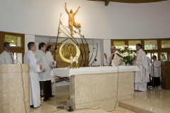 Fotografia: Požehnanie sochy Pána Ježiša - Dom nádeje 15.6.2014