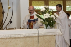 Fotografia: Požehnanie sochy Pána Ježiša - Dom nádeje 15.6.2014
