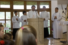 Fotografia: Požehnanie sochy Pána Ježiša - Dom nádeje 15.6.2014