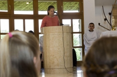 Fotografia: Požehnanie sochy Pána Ježiša - Dom nádeje 15.6.2014