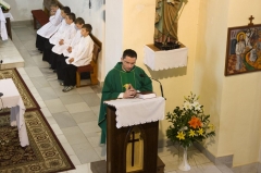 Fotografia: Privítanie nového kňaza, PaedDr. Marcela Baču, 8.7.2014