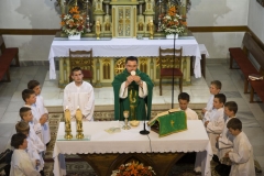 Fotografia: Privítanie nového kňaza, PaedDr. Marcela Baču, 8.7.2014