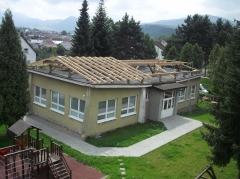 Fotografia: Nová strecha na MŠ 2 (pri základnej škole)