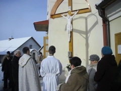 Fotografia: Požehnanie nového misijného kríža 1.2.2015