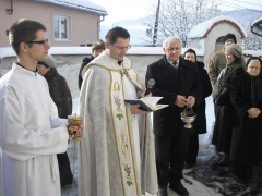 Fotografia: Požehnanie nového misijného kríža 1.2.2015