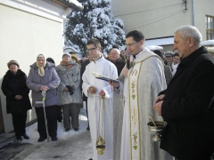 Fotografia: Požehnanie nového misijného kríža 1.2.2015
