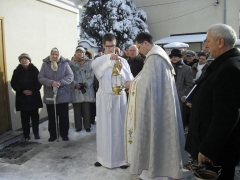 Fotografia: Požehnanie nového misijného kríža 1.2.2015