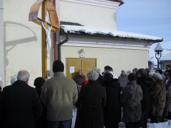 Fotografia: Požehnanie nového misijného kríža 1.2.2015