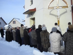 Fotografia: Požehnanie nového misijného kríža 1.2.2015