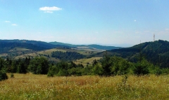 Fotografia: Vysielač Kotník, pohľad na N. Ružbachy - Štefan Konkoľ