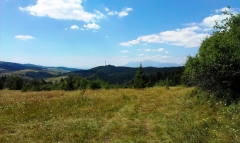 Fotografia: Vysielač Kotník, pohľad na N. Ružbachy - Štefan Konkoľ