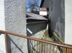 Fotografia: Krížová cesta a kostolná ohrada - stav pred zbúraním (apríl 2015)
