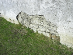 Fotografia: Krížová cesta a kostolná ohrada - stav pred zbúraním (apríl 2015)