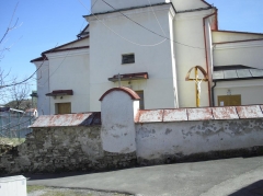 Fotografia: Krížová cesta a kostolná ohrada - stav pred zbúraním (apríl 2015)