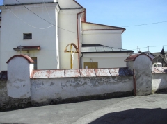 Fotografia: Krížová cesta a kostolná ohrada - stav pred zbúraním (apríl 2015)