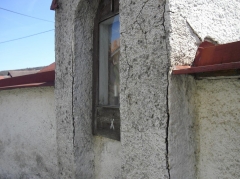 Fotografia: Krížová cesta a kostolná ohrada - stav pred zbúraním (apríl 2015)