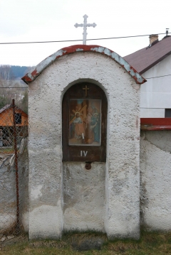 Fotografia: Krížová cesta a kostolná ohrada - stav pred zbúraním (apríl 2015)