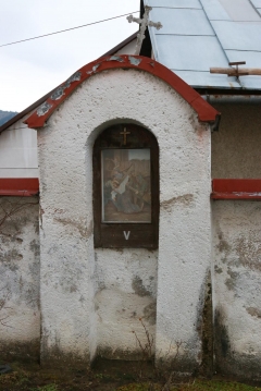 Fotografia: Krížová cesta a kostolná ohrada - stav pred zbúraním (apríl 2015)