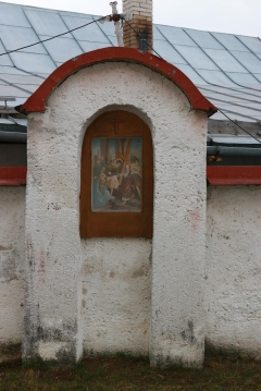 Fotografia: Krížová cesta a kostolná ohrada - stav pred zbúraním (apríl 2015)
