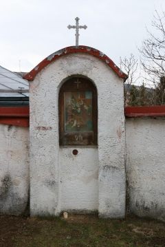 Fotografia: Krížová cesta a kostolná ohrada - stav pred zbúraním (apríl 2015)