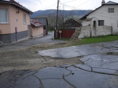 Fotografia: Zbúranie kostolnej ohrady (apríl 2015)