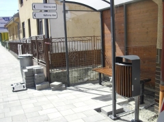 Fotografia: Centrum obce je dané do užívania verejnosti