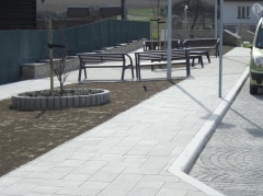 Fotografia: Centrum obce je dané do užívania verejnosti