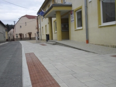 Fotografia: Centrum obce je dané do užívania verejnosti