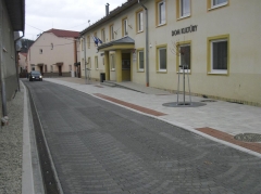 Centrum obce je dané do užívania verejnosti