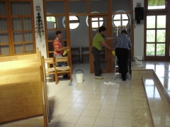 Fotografia: Brigáda v obci 18.6.2015