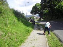 Fotografia: Brigáda v obci 18.6.2015