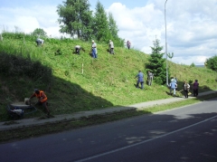 Fotografia: Brigáda v obci 18.6.2015
