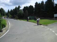 Fotografia: Brigáda v obci 18.6.2015