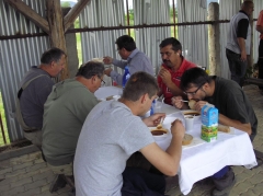 Fotografia: Brigáda v obci 18.6.2015