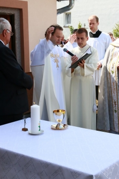 Fotografia: Primičná svätá omša Martina Pečarku 21.6.2015