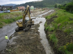 Fotografia: SĽ-NĽ-protipovodňová ochrana rieky Jakubianka