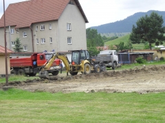 Fotografia: Hokejové ihrisko pri ZŠ s MŠ Nová Ľubovňa