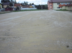 Fotografia: hokejové ihrisko pri ZŠ s MŠ Nová Ľubovňa - práce júl, august  2015