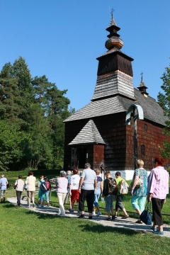 Fotografia: Klub dôchodcov na hrade a skanzene v Starej Ľubovni 6.8.2015