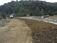Fotografia: SĽ-NĽ-protipovodňová ochrana rieky Jakubianka - časť za IBV Jakubianka, koniec katastra NĽ