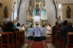 Fotografia: Symbolické odovzdanie opravy múrového oplotenia pri kostole - 18.10.2015