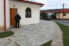 Fotografia: Symbolické odovzdanie opravy múrového oplotenia pri kostole - 18.10.2015