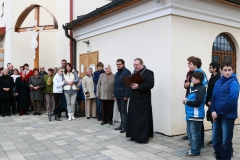 Fotografia: Symbolické odovzdanie opravy múrového oplotenia pri kostole - 18.10.2015
