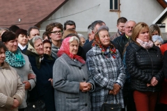 Fotografia: Symbolické odovzdanie opravy múrového oplotenia pri kostole - 18.10.2015